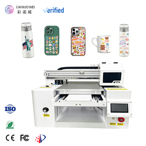 A3 小型喷墨 UV 平板打印机，适用于贴纸、笔、保温杯、手机壳、玻璃、高尔夫球印刷机，适合小型企业 - Product Image 1