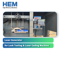 Generador Láser Automático de 220v para Pruebas de Fugas y Máquina de Codificación Láser