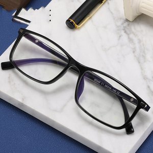 Gafas rectangulares <span class=keywords><strong>Retro</strong></span> para mujer y hombre, lentes ópticas cuadradas antirluz azul para ordenador, 95346 - Product Image 2