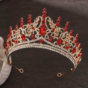 Di lusso scintillante fatto a mano con strass festa di compleanno da <span class=keywords><strong>sposa</strong></span> diadema da <span class=keywords><strong>sposa</strong></span> <span class=keywords><strong>accessori</strong></span> per capelli da <span class=keywords><strong>sposa</strong></span> - Product Image 6