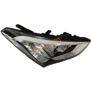 Faro LED delantero de coche para Hyundai SantaFe IX45 2013-2016 faro halógeno de xenón Led 92102-2W151