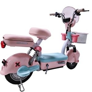 Vente flash Nouveauté Vélos électriques urbains pour femmes de 14 pouces avec assistance au pédalage numérique et <span class=keywords><strong>panier</strong></span> 48v - Product Image 3