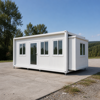 Maison conteneur maritime extensible, conception de bâtiment mobile