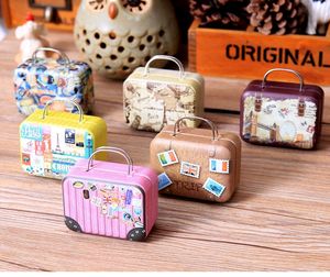 Boîte à musique miniature en métal super mignonne, boîte à musique à ressort, cadeau créatif, château dans le ciel - Product Image 1