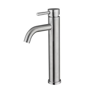 Mitigeur de lavabo moderne en acier inoxydable SUS304, mitigeur monotrou en céramique pour lavabo de salle de bain classique - Product Image 2
