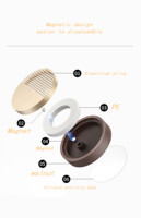 Diffuseur de parfum pour voiture en bois massif, clip désodorisant à évaporation naturelle, parfum longue durée pour ventilation, sans électricité