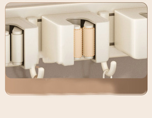 Support mural à ventouse pour serpillière, serviettes de salle de bain et <span class=keywords><strong>balais</strong></span>, sans perçage, <span class=keywords><strong>crochet</strong></span> en plastique – Nouveauté - Product Image 4