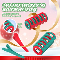 Ensemble de maquillage pour filles pour les fêtes de Noël avec étui de transport - Kit de beauté sans liquide et non toxique - Cadeau de Noël 3D festif pour enfants