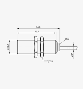 Sensor de Proximidad Inductivo B-ALLUFF BES0082 BES M18MI-PSC50B-BV02 Nuevo y Original en Stock - Product Image 4
