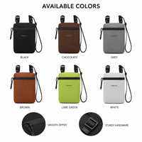 Nouveau sac bandoulière en nylon, sac de voyage imperméable pour l'extérieur, sac à bandoulière léger pour unisexe avec sangle réglable
