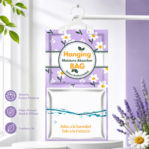 Sachets absorbants d'<span class=keywords><strong>humidité</strong></span> pour armoire à chaussures, <span class=keywords><strong>placard</strong></span> et penderie, <span class=keywords><strong>absorbeur</strong></span> d'<span class=keywords><strong>humidité</strong></span> suspendu pour aider à prévenir les odeurs de moisissure et l'<span class=keywords><strong>humidité</strong></span> - Product Image 3