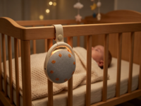 Machine à bruit blanc avec veilleuse et minuterie, apaisant portable pour le sommeil des bébés de 0 à 36 mois, machine à sons OEM pour chambre de bébé