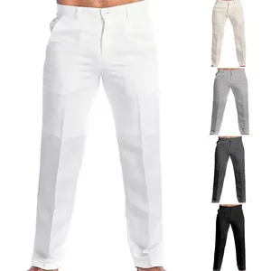 <span class=keywords><strong>Pantaloni</strong></span> 2023 <span class=keywords><strong>da</strong></span> <span class=keywords><strong>uomo</strong></span> con tasche Casual in <span class=keywords><strong>lino</strong></span> tinta unita <span class=keywords><strong>pantaloni</strong></span> bianchi grigi taglie forti 3xl <span class=keywords><strong>pantaloni</strong></span> della tuta eleganti moda <span class=keywords><strong>uomo</strong></span> Streetwear - Product Image 3