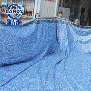 Uv Resistant Blue Pvc Swimming Pool Plastic Vinyl Liners For Above Ground Pools