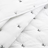 Courtepointes Queen Size-Ensembles de couettes Queen Extra doux et légers, ensembles de couvre-lit matelassé à motif de points uniques pour