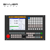 Controlador CNC Siyuer 998Ta de alta precisión, Mini torno de Metal de 2 ejes, Centro de torneado, Panel de Control de máquina, de Motor Kit, reemplazo Newker