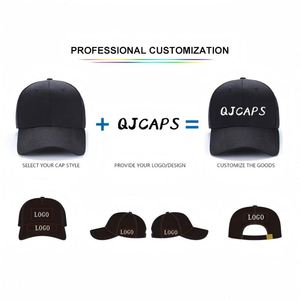 OEM/ODM Custom Baseball Caps High Quality Hats With Embroidery Logo Unisex Adults Sports Adjustable Buckle Fitted Cap for Men - Product Image 5