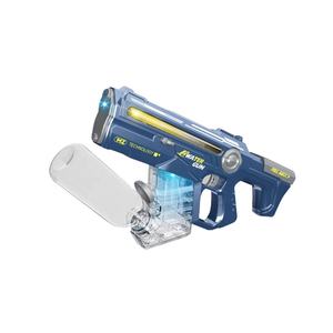 2-in-1 elektrische und manuelle wasserpistole automatische saugwasser wasserdichte hochdruck abnehmbare wasserpistole spielzeug mit licht - Product Image 5