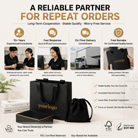 Sacs shopping en papier uni avec poignée en satin, sacs fourre-tout minimalistes et lisses, emballage simple et standard pour magasin de cadeaux