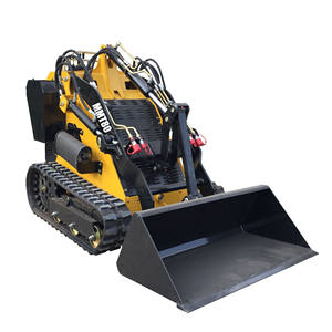 Blade <span class=keywords><strong>Dozer</strong></span> Mini Beroda Rantai Kompak untuk Mini Skid Steer Loader MMT80 Dijual - Product Image 2