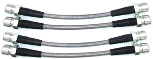 Kit <span class=keywords><strong>de</strong></span> conduites <span class=keywords><strong>de</strong></span> <span class=keywords><strong>frein</strong></span> tressées en acier inoxydable HaoFa sur mesure (avant et arrière), raccords AN3 M10*1 femelle/femelle - Product Image 5