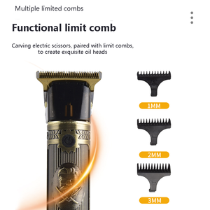 Tondeuse à cheveux électrique avec écran LCD, rechargeable par USB pour hommes - Product Image 3