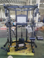 Câble d'exercice corporel Commercial, équipement de support de puissance de Squat Multi Gym, Station multifonctionnelle de gymnastique