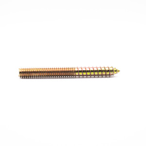 Boulon à double extrémité de 20mm, filetage complet, vis de meuble autoperceuse double face, filetage en laiton, cintre à double tête en acier - Product Image 4