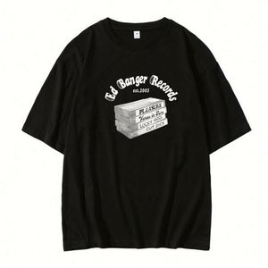 เสื้อยืดกราฟิกผู้ชายสไตล์วินเทจทรงโอเวอร์ไซส์ ผ้าฝ้าย 100% ล้างสีแบบแอซิดวอช พิมพ์โลโก้ตามสั่งสำหรับโปรโมชั่น - Product Image 4