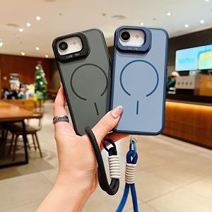 <span class=keywords><strong>Coque</strong></span> de téléphone multifonctionnelle Lichicase avec plaque arrière magnétique mate pour Samsung S24 S24 Plus S24 Ultra, <span class=keywords><strong>coque</strong></span> de protection - Product Image 2