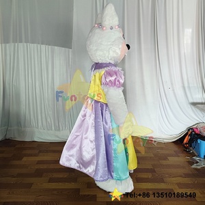Funtoys personalizar conejo <span class=keywords><strong>pareja</strong></span> mascota <span class=keywords><strong>disfraz</strong></span> conejito piel Cosplay publicidad promoción carnaval Halloween Pascua para adultos - Product Image 2