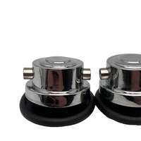 Accessoires de batterie : Lugs de batterie en alliage de zinc chromé moulé sous pression pour caisse claire, tom, grosse caisse