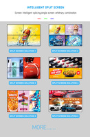 Pantalla LCD de vídeo sin costuras para interior, panel de pantalla de empalme de 55 pulgadas, 2x3, 3x3, gran oferta