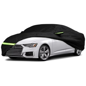 Fundas Impermeables Personalizadas <span class=keywords><strong>para</strong></span> Autos Audi A6/S6 Sedán 2004-2025, con Correa Antiviento, Cierre de Cremallera de una Puerta, Protección Contra Nieve, Lluvia, Polvo y Granizo - Product Image 1