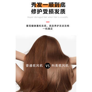 Kemey Mini Foldable <b>Hair</b> <b>Dryer</b> Emerald Color Ac Motor Portable <b>Travel</b> Grade Constant Temperature <b>Hair</b> <b>Dryer</b> - Product Image 2