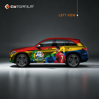 Vinilo para Rotulación de Vehículos de Alta Resolución con Impresión Digital, TPU Multicapa con Protección UV para Mercedes GLE - Diseño Personalizado con la Bandera de Portugal