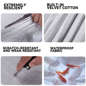 Felpa di cotone addensato copertura completa per auto antipioggia e parasole antipolvere e termoisolante - Product Image 6