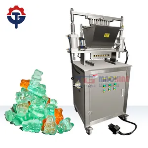 Semi-automatic soft candy gummy depositor machine gummy machine automatic beverage