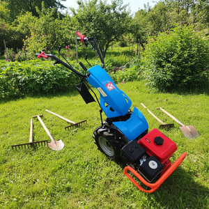 Mini Motocultor de Gasolina con Transmisión de Doble Correa para Cultivo y Arado de Tierras Agrícolas - Product Image 4