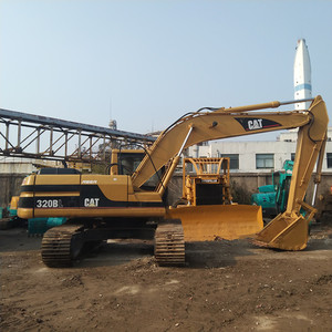 Excavadora de cadenas de 20 toneladas 320BL con cucharón de excavación de 1m y componentes hidráulicos Kawasaki usados - Product Image 3
