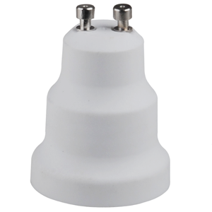 <span class=keywords><strong>Adaptador</strong></span> convertidor de lámpara <span class=keywords><strong>GU10</strong></span> a E27, <span class=keywords><strong>adaptador</strong></span> de enchufe de <span class=keywords><strong>bombilla</strong></span> estándar <span class=keywords><strong>GU10</strong></span> a ES, portalámparas con certificado CE RoHS - Product Image 1