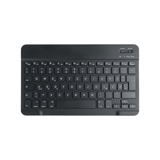 New Universal UK Layout Wireless for Keyboard for 9-11 Inch Tablets Android/iOS/ 78 Keys USB-C Port Ultra Thin