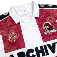 Camiseta de Fútbol Unisex Personalizada con Logotipo Sublimado, Corte Holgado, 100% Poliéster, Antibacteriana, Transpirable, Manga Corta