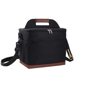 Custom Folding Collapsible Reusable Eco-friendly Thermal Picnic Lunch Insulated Cooler Bags with Strap for Ladies - Product Image 4