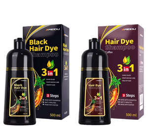 Tinta per <span class=keywords><strong>Capelli</strong></span> Permanente a Base di Erbe in <span class=keywords><strong>9</strong></span> Colori, Colorazione Rapida Senza Ammoniaca, Shampoo Colorante per Coprire i <span class=keywords><strong>Capelli</strong></span> Grigi - Product Image 1