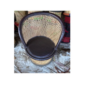 เก้าอี้ไม้ไผ่ดีไซน์ใหม่สุดเก๋ พร้อมปลอกหุ้มถอดได้ สไตล์ฟาร์มเฮาส์ เหมาะสำหรับใช้ในห้องทำงาน ห้องนั่งเล่น ห้องนอน โรงเรียน และอพาร์ตเมนต์ - Product Image 1