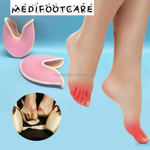 MediFootCare <span class=keywords><strong>Ballet</strong></span> Dance Toe Pads Soft Gel Toe Covers Pointe Shoes Tacones altos Toe Caps para mujeres niñas - Product Image 5