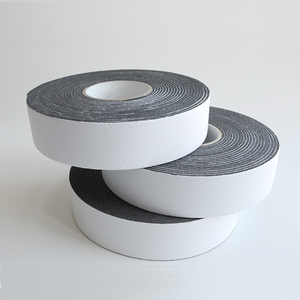 Bán Hàng Trực Tiếp Nhiệt Hấp Thụ 3Mm Dày Tùy Chỉnh Đàn Hồi Cao Su Miếng Bọt Biển PE Bọt Cách Nhiệt Ống Băng Bọc Cho Cửa Sổ Dải - Product Image 1