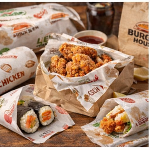 Papel de Envolver para Pollo Frito Biodegradable con Logotipo Personalizado, 30-50GSM, Rollo Jumbo Resistente al Aceite, Papel Antigrasa de Grado Alimenticio - Product Image 2