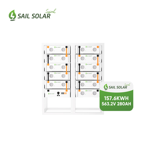 Paket baterai <span class=keywords><strong>LiFePO4</strong></span> penyimpanan energi surya, layar tegangan tinggi 563.2V 280ah 157kWh 200kWh - Product Image 3